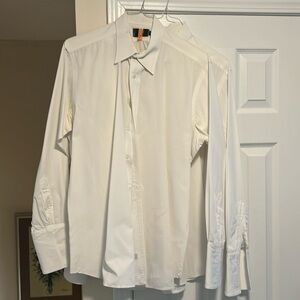 Ike Behar LS French cuff